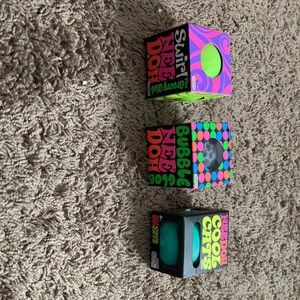 3 pack of NEEDOH stress balls